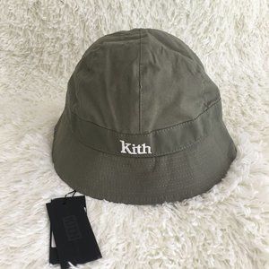 Kith Sandwash Cotton Bucket Hat Unisex